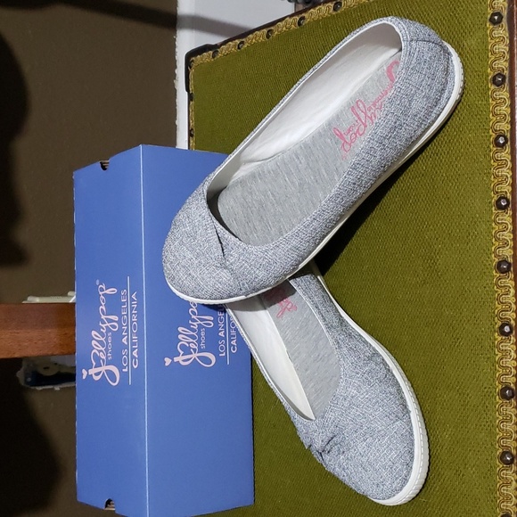 Jellypop Shoes Jellypop Flats Size 95 Red Hot Poshmark